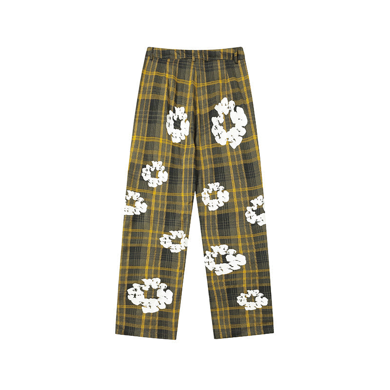 Denim Tears Plaid suit pants