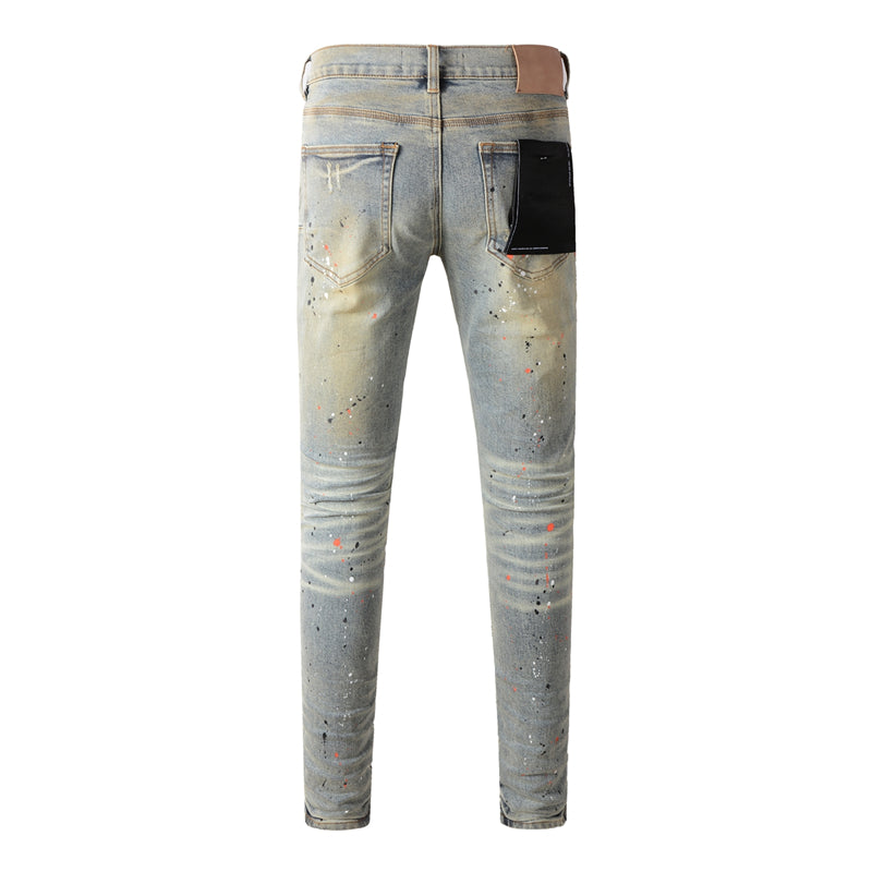 PURPLE  Fashion Jeans 9071