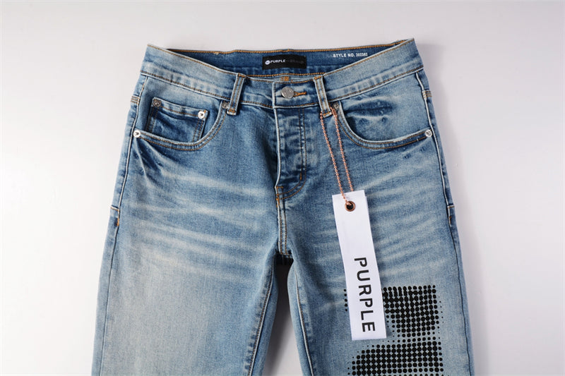 PURPLE  Fashion Jeans 9052