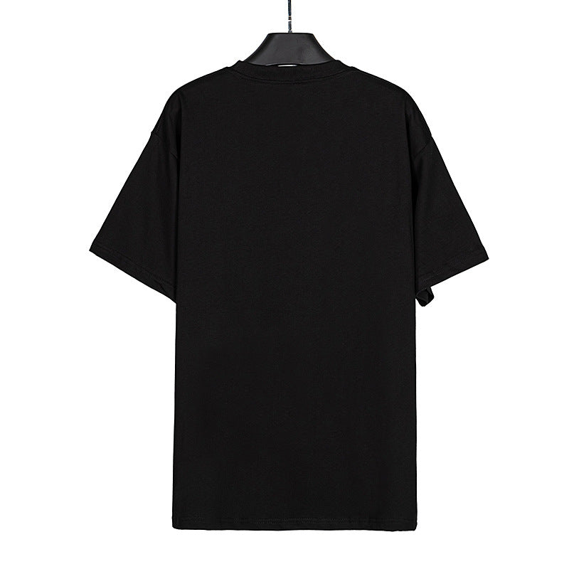 Gallery Dept T-shitrs Vintage Printed plus Size Men and Women Short Sleeve